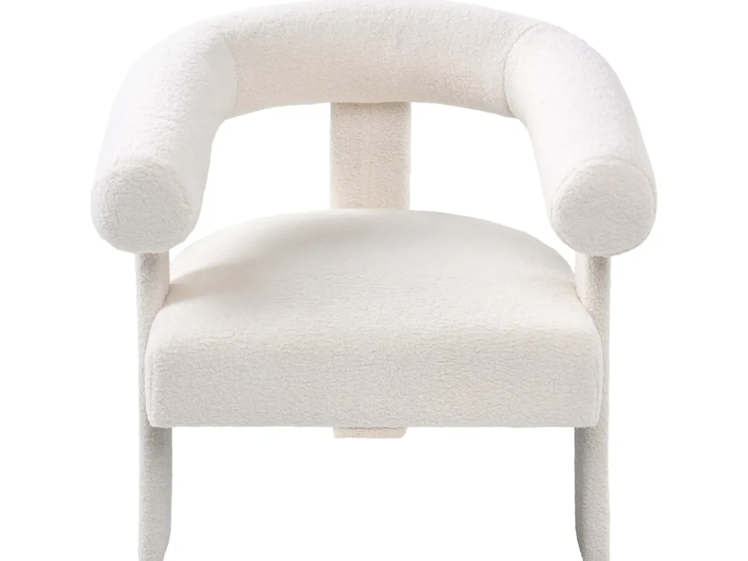 Set da salotto ILBRO Bouclé Bianco sporco