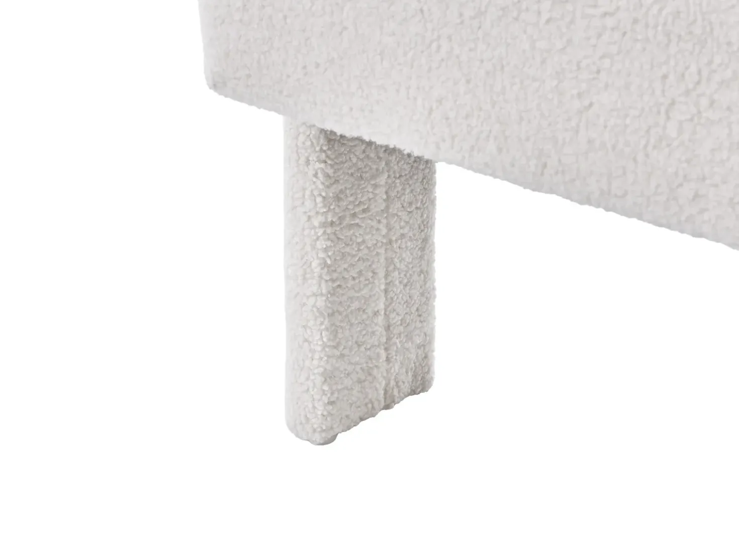 Set da salotto ILBRO Bouclé Bianco sporco