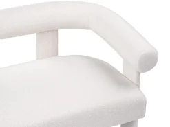 Set da salotto ILBRO Bouclé Bianco sporco