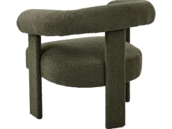 Set da salotto ILBRO Bouclé Verde scuro