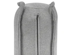 Set da salotto modulare 4 posti TIBRO Tessuto Grigio