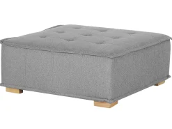 Set da salotto modulare 4 posti TIBRO Tessuto Grigio