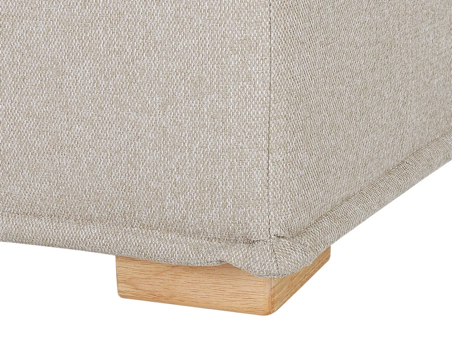 Set da salotto modulare 4 posti TIBRO Tessuto Beige chiaro