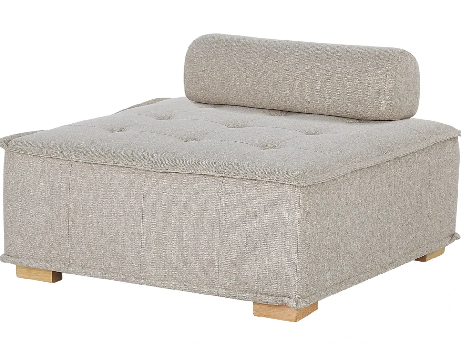 Set da salotto modulare 4 posti TIBRO Tessuto Beige chiaro