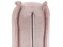 Set da salotto modulare 4 posti TIBRO Tessuto Rosa