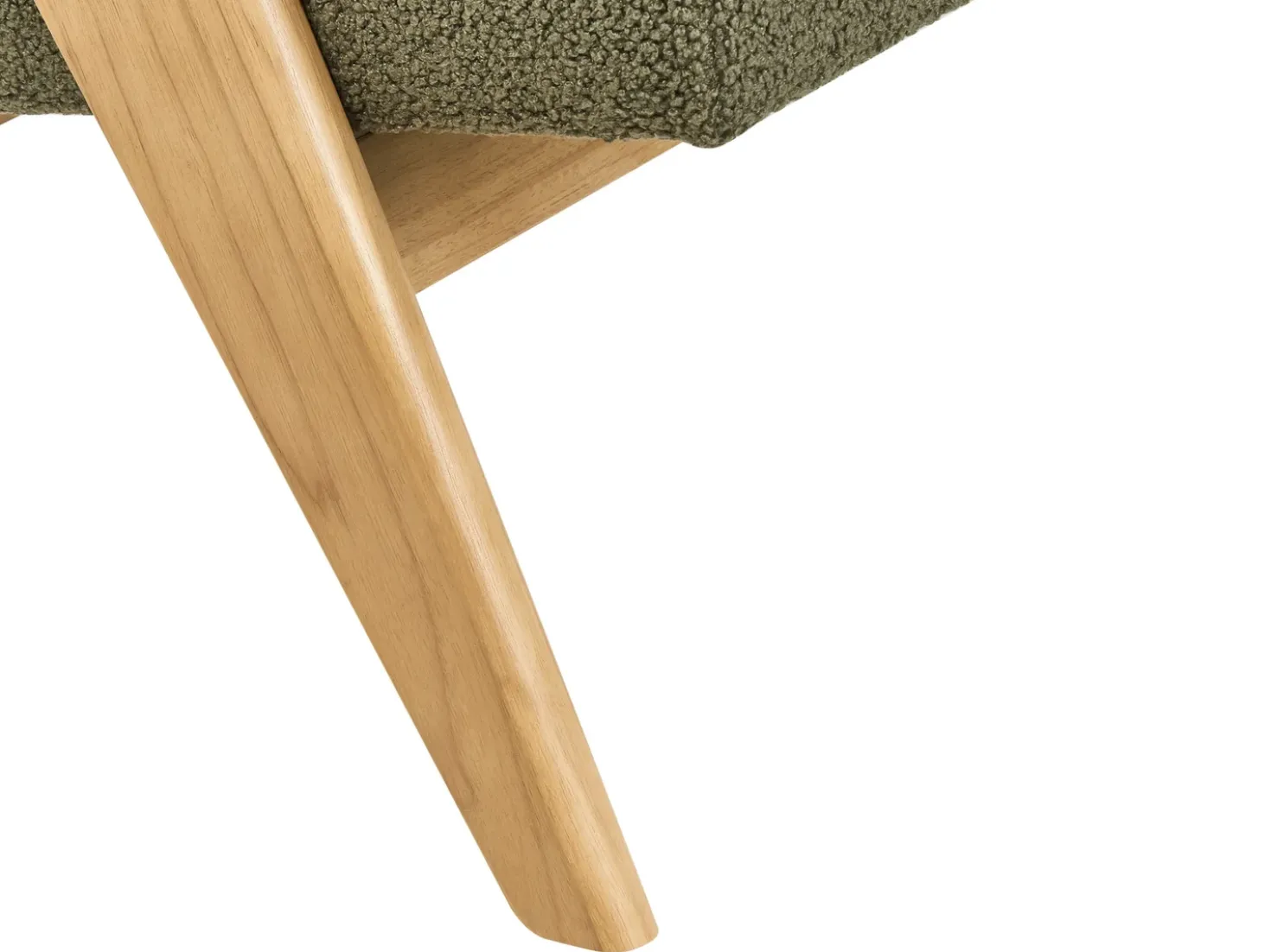 Set da salotto TAMRE Bouclé Verde/Marrone chiaro