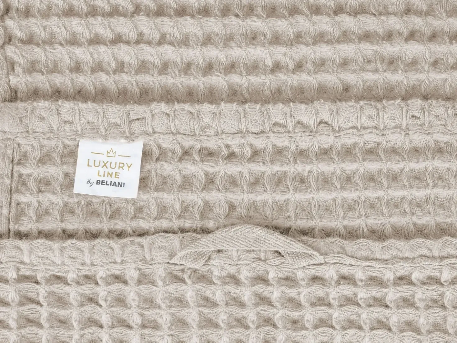 Set di 11 asciugamani AREORA Cotone Beige