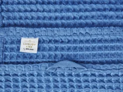 Set di 9 asciugamani AREORA Cotone Blu