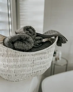 Set di 11 asciugamani AREORA Cotone Grigio chiaro