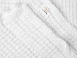 Set di 9 asciugamani AREORA Cotone Bianco