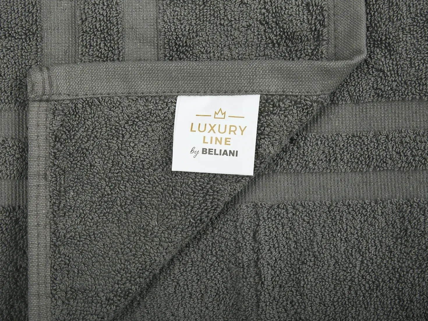 Set di 11 asciugamani ATAI Cotone Grigio