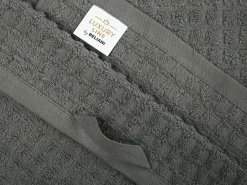 Set di 11 asciugamani ATAI Cotone Grigio