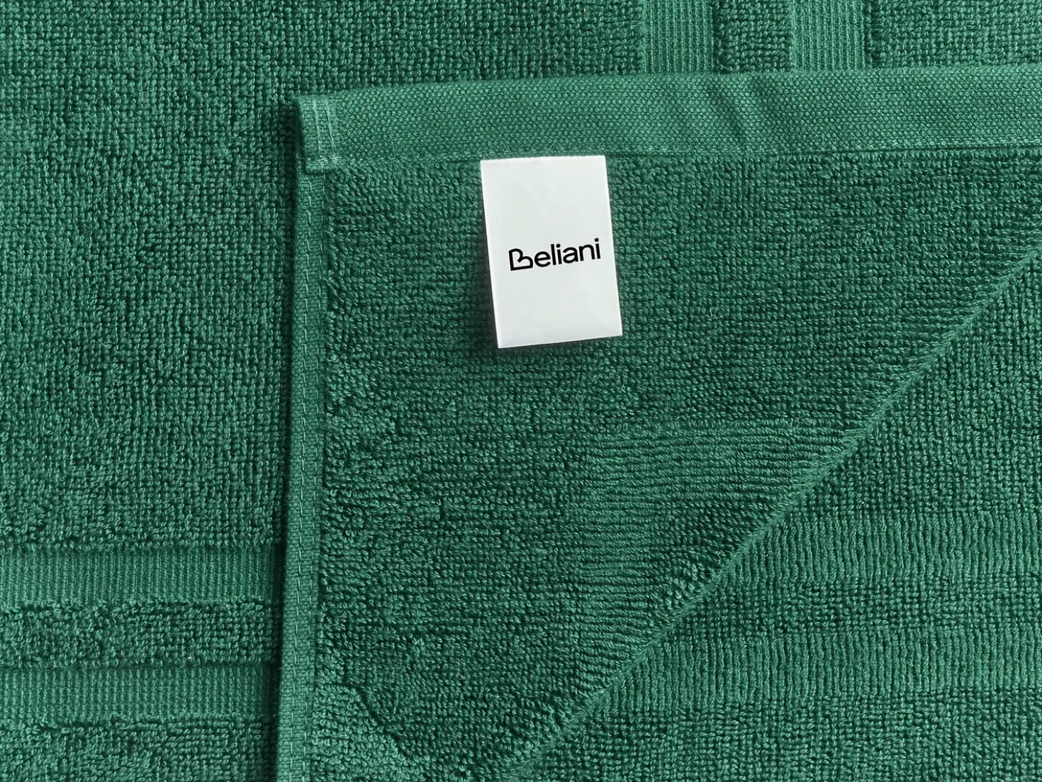 Set di 9 asciugamani ATAI Cotone Verde