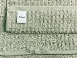 Set di 9 asciugamani ATAI Cotone Verde chiaro