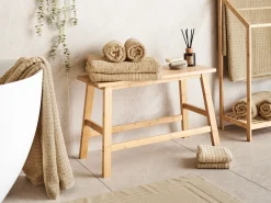 Set di 11 asciugamani ATAI Cotone Beige sabbia
