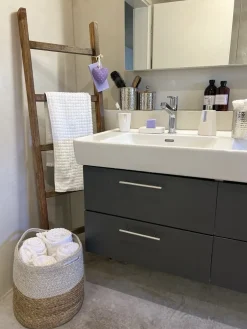 Set di 11 asciugamani ATAI Cotone Bianco
