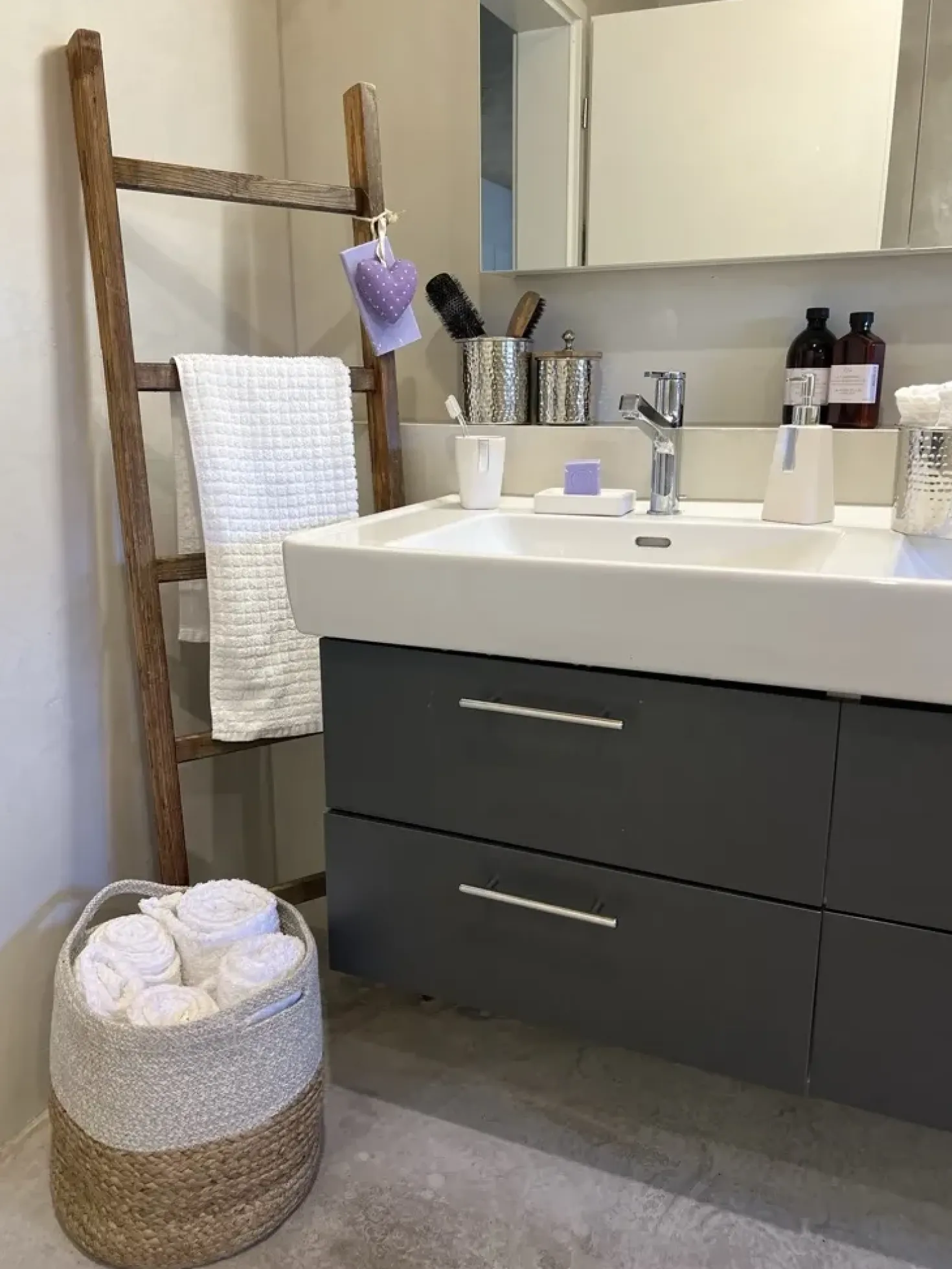 Set di 11 asciugamani ATAI Cotone Bianco