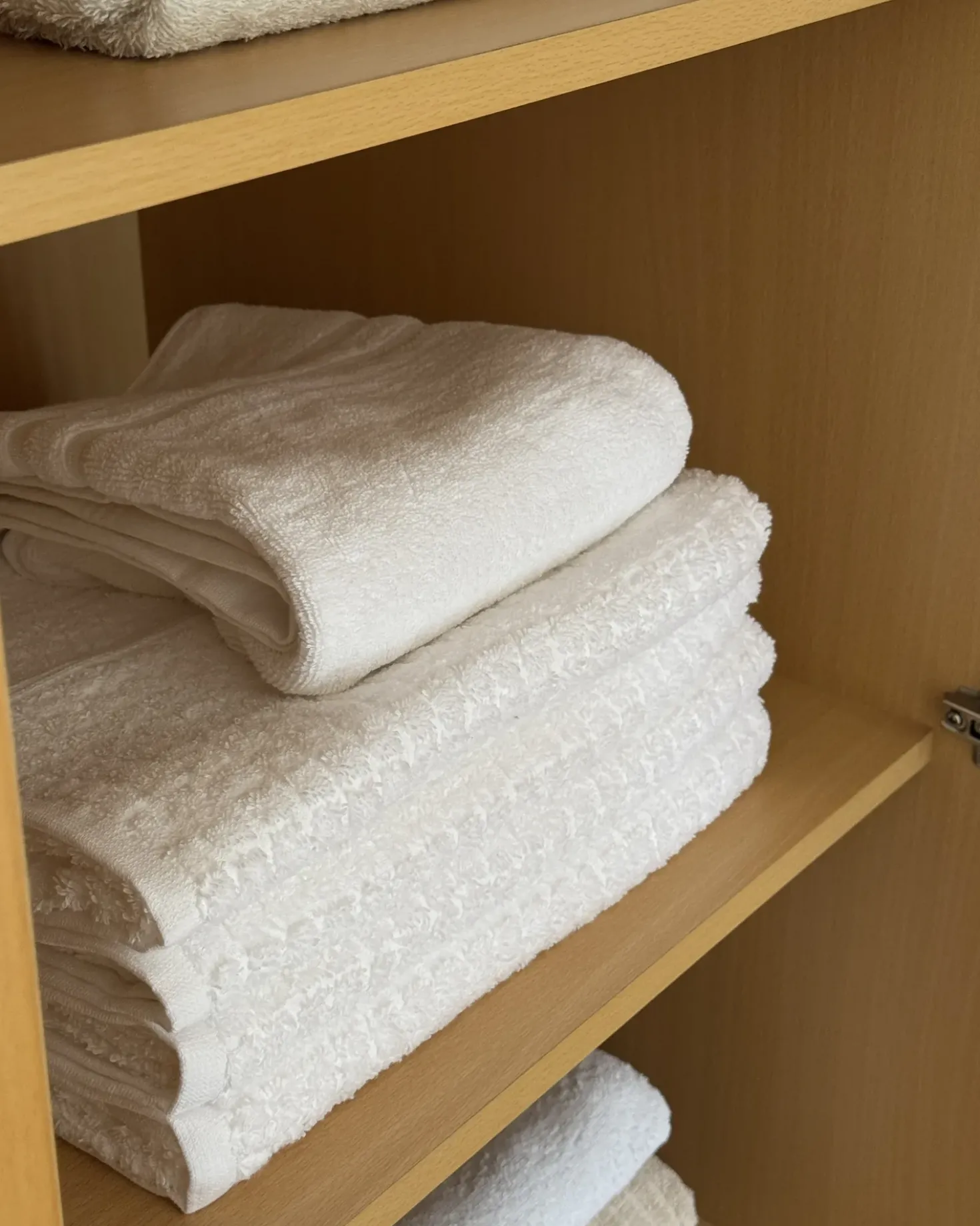 Set di 11 asciugamani ATAI Cotone Bianco