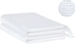 Set di 2 asciugamani ATIU Tessuto a spugna Bianco