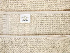 Set di 2 asciugamani ATIU Tessuto a spugna Beige