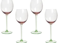 Set di 4 calici da vino DIOPSIDE 360 ml Rosa