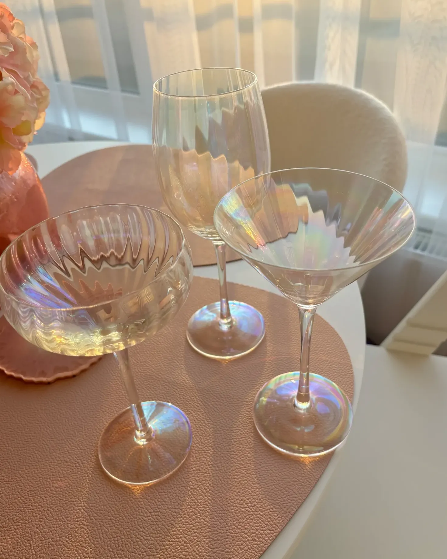 Set di 4 calici da vino MORGANITE 530 ml Trasparente