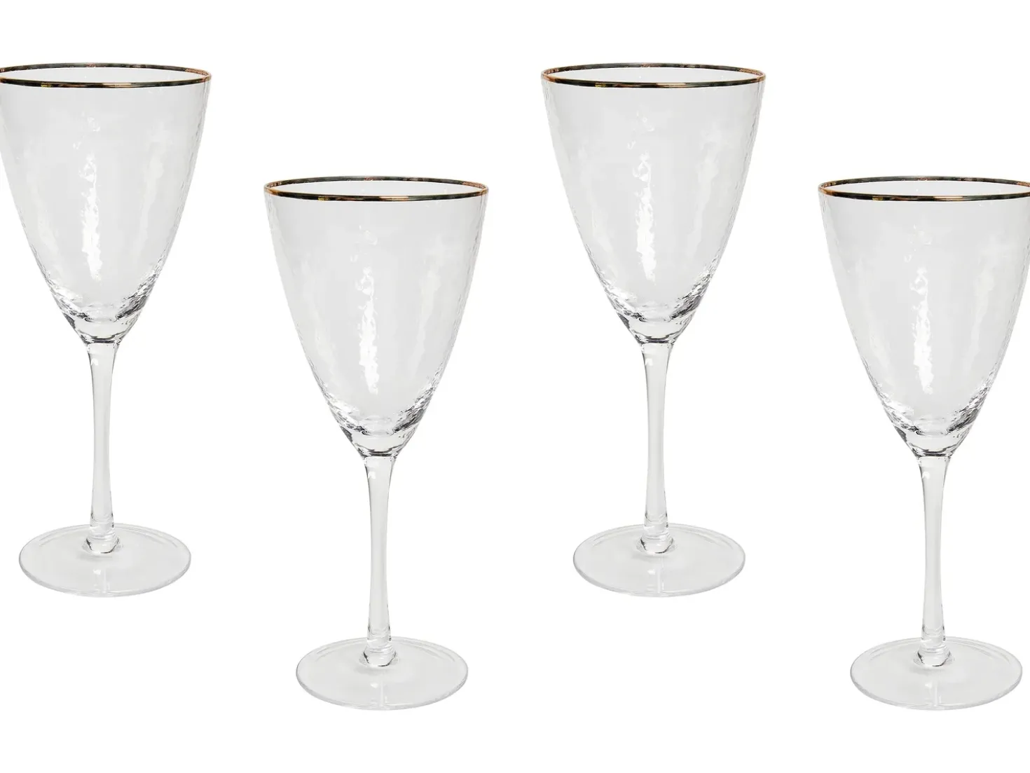 Set di 4 calici da vino TOPAZ 380 ml Trasparente