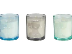 Set di 3 Candele Profumate SHEER JOY Cera di Soia Note fresche