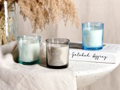 Set di 3 Candele Profumate SHEER JOY Cera di Soia Note fresche
