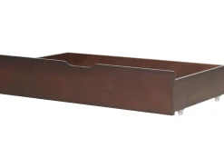 Set di 2 cassetti contenitori per letto Legno di pino RUMILLY Marrone scuro