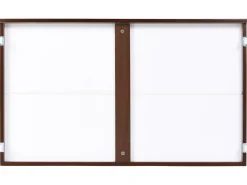 Set di 2 cassetti contenitori per letto Legno di pino RUMILLY Marrone scuro