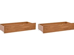Set di 2 cassetti contenitori per letto EPANEY Marrone
