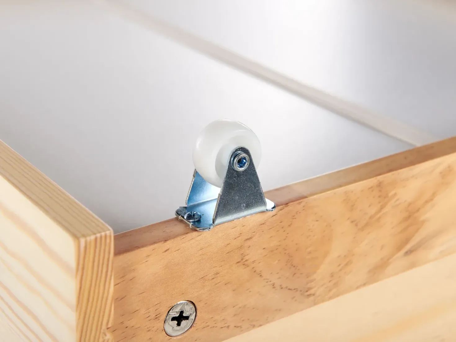 Set di 2 cassetti contenitori per letto Legno di pino EPANEY Marrone chiaro