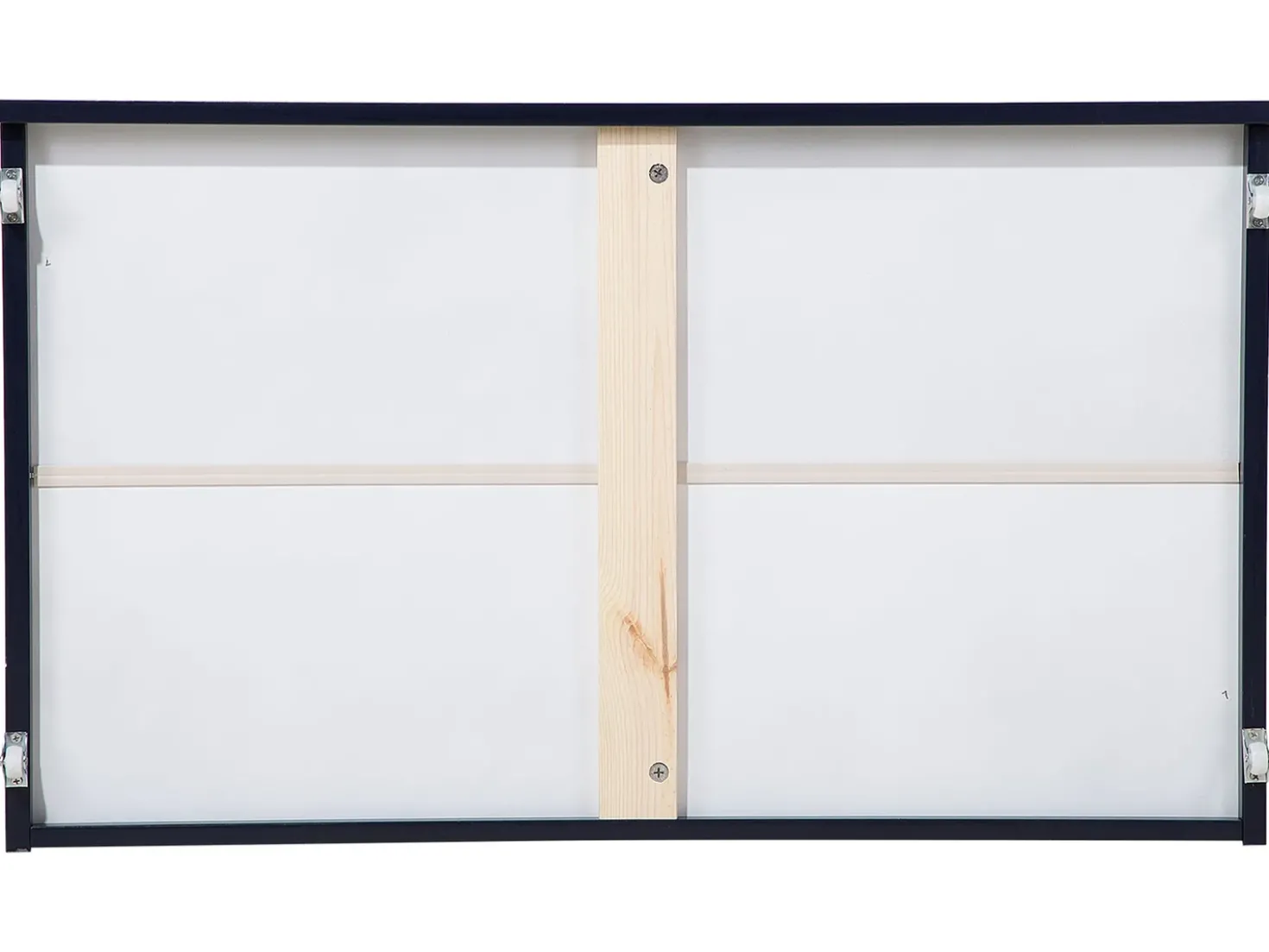 Set di 2 cassetti contenitori per letto Legno di pino RUMILLY Blu marino