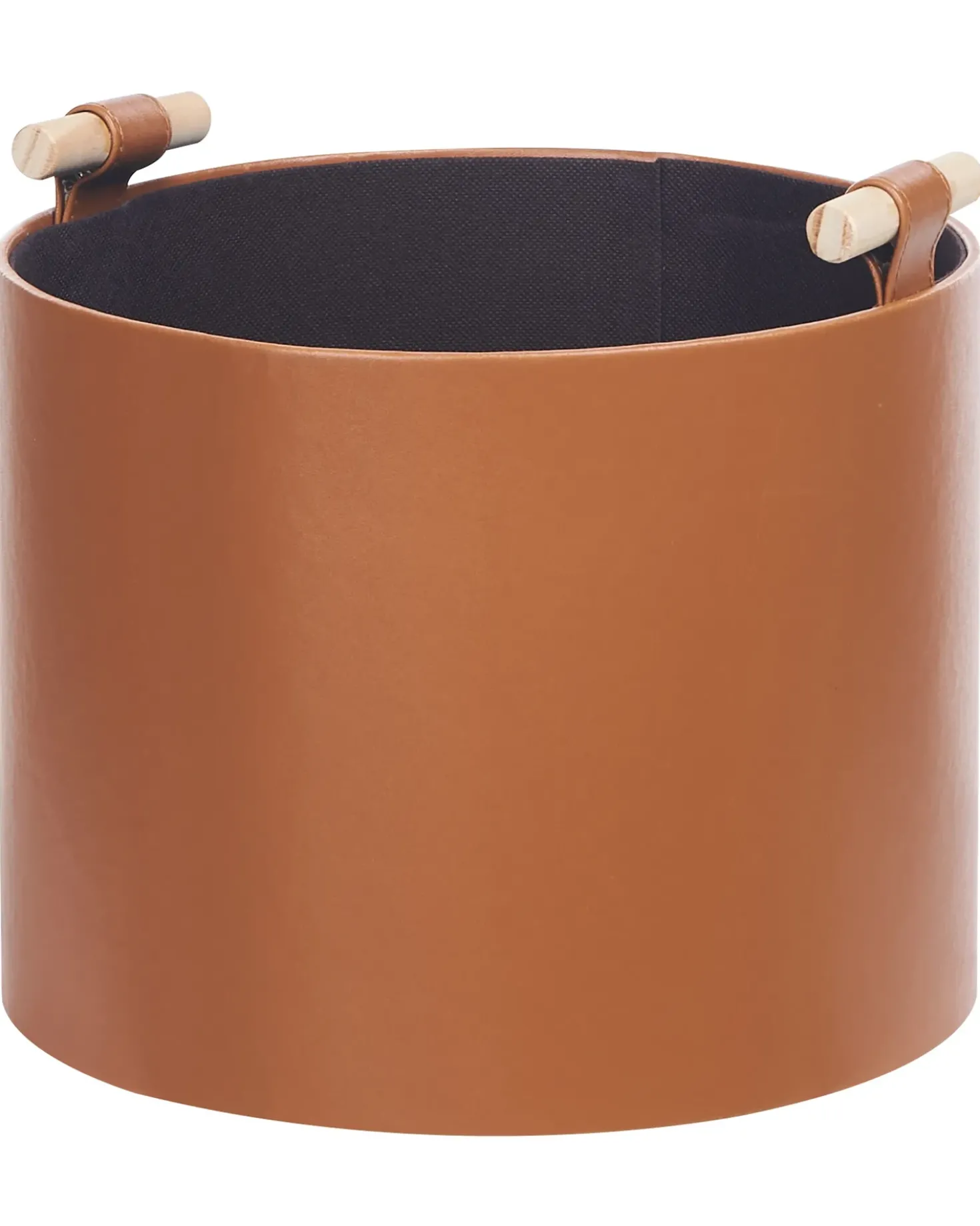 Set di 3 cestini ARAM Pelle sintetica Marrone