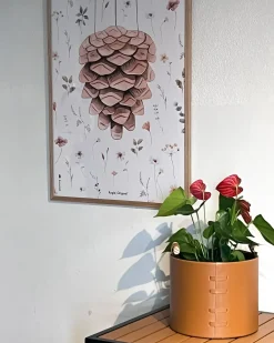 Set di 3 cestini ARAM Pelle sintetica Marrone
