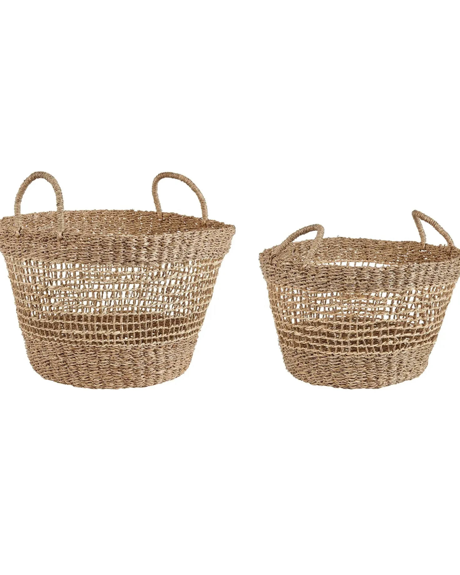 Set di 2 cestini AROWANA Alghe marine Naturale