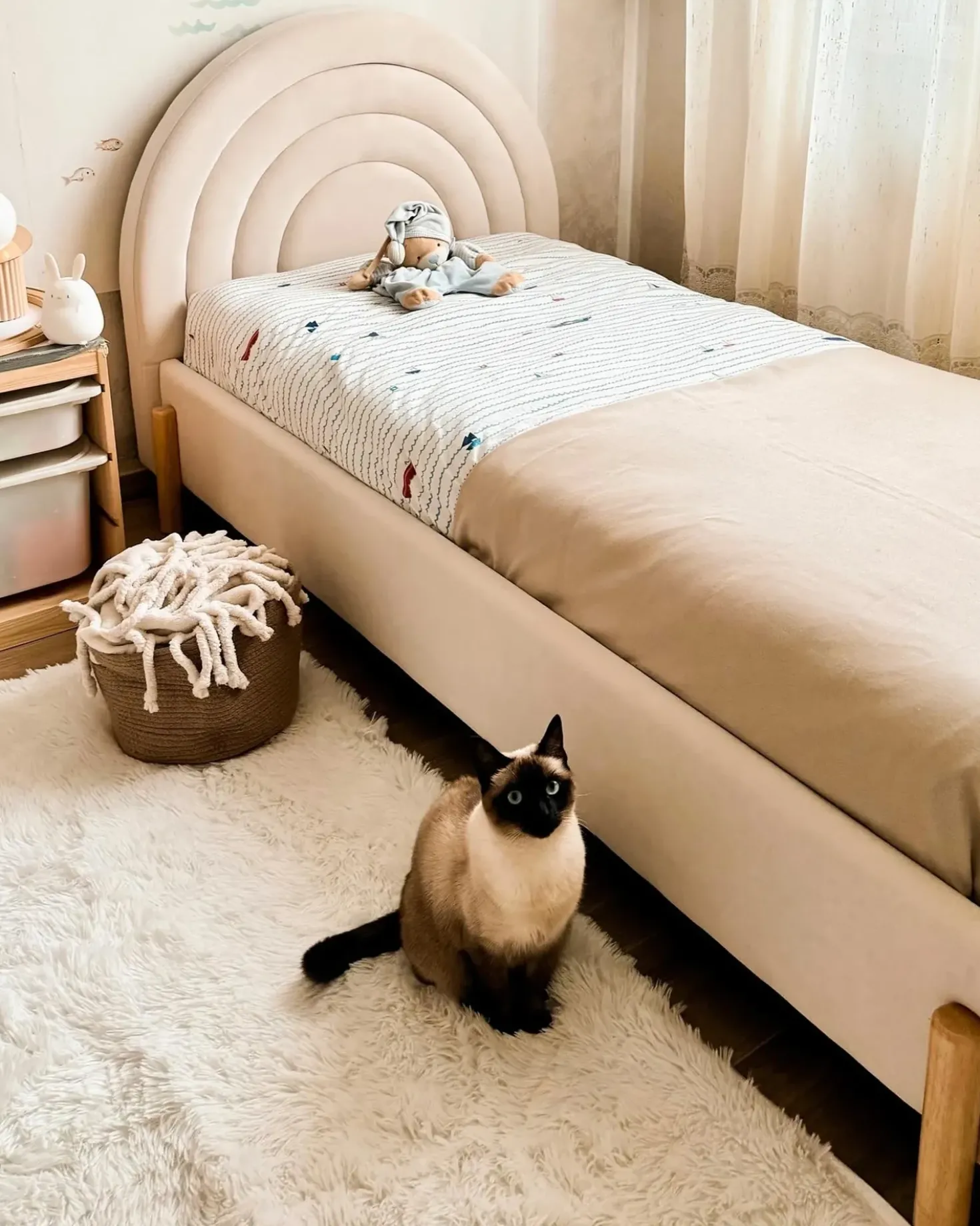 Set di 2 cestini CHINIOT Cotone Naturale