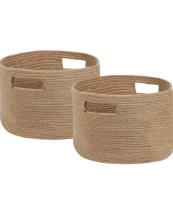 Set di 2 cestini CHINIOT Cotone Naturale