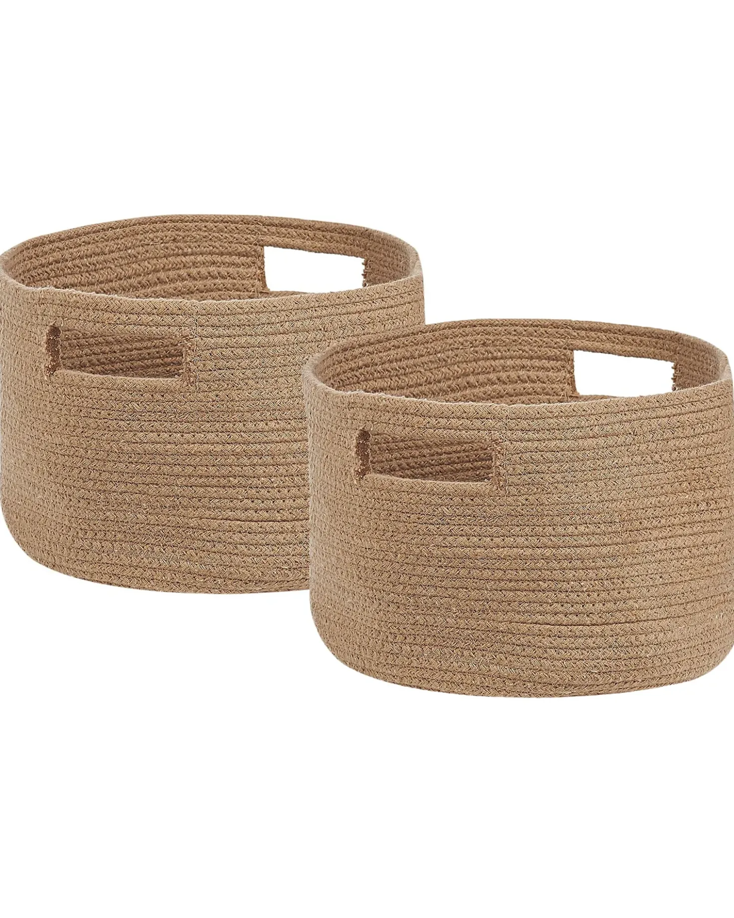 Set di 2 cestini CHINIOT Cotone Naturale