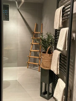 Set di 2 cestini KAELLA Iuta Beige sabbia
