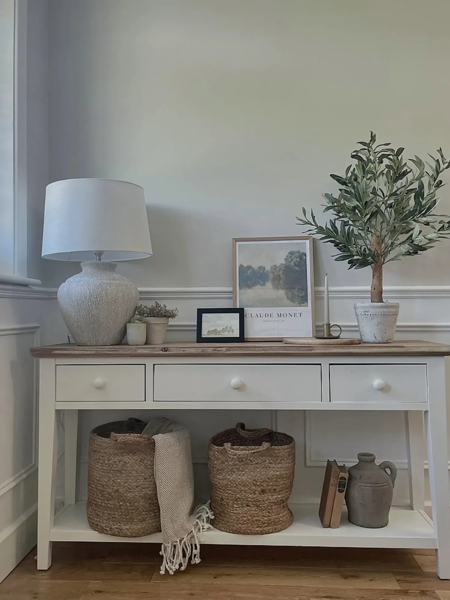 Set di 2 cestini KAELLA Iuta Beige sabbia