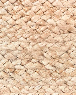 Set di 2 cestini KAELLA Iuta Beige sabbia