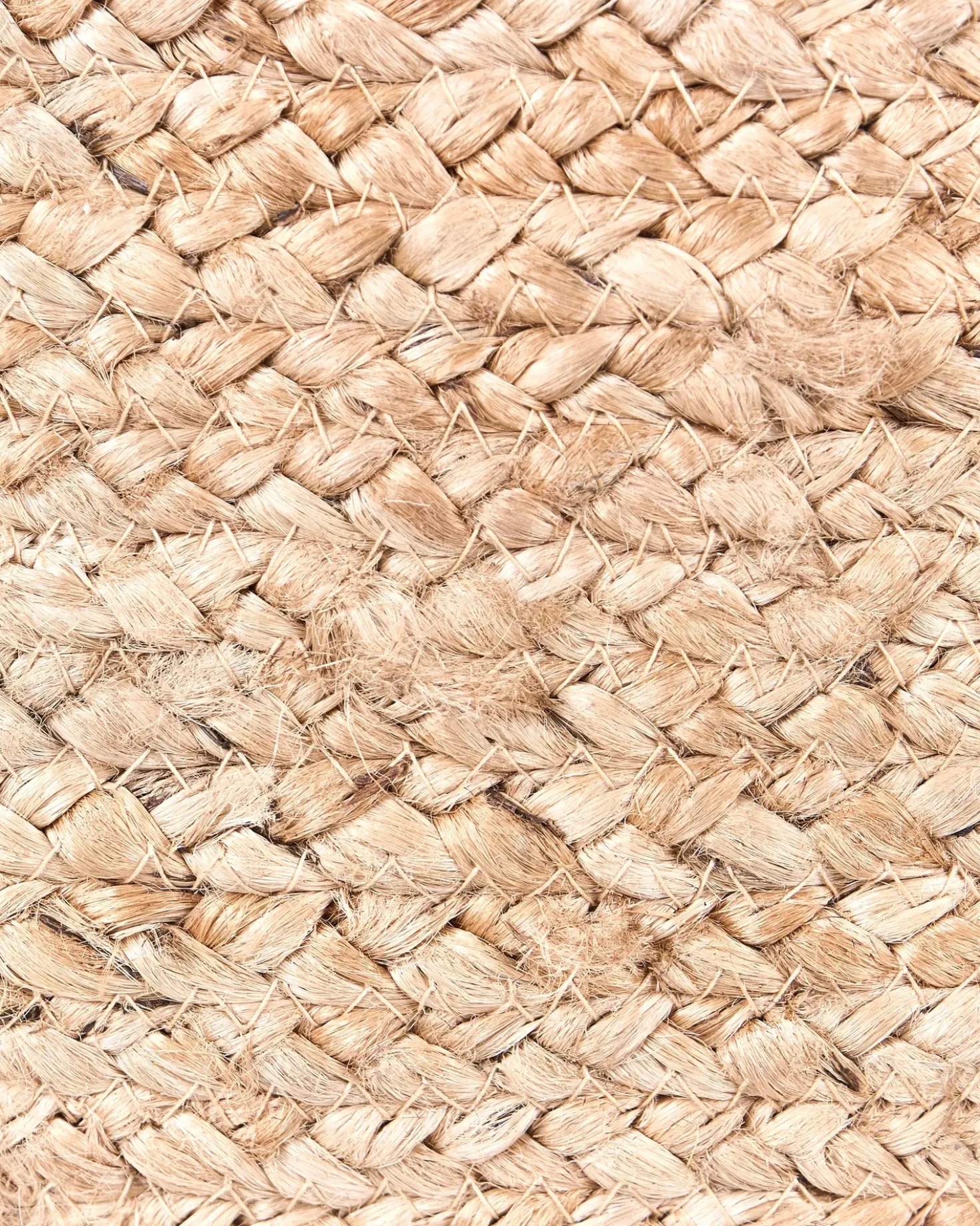 Set di 2 cestini KAELLA Iuta Beige sabbia