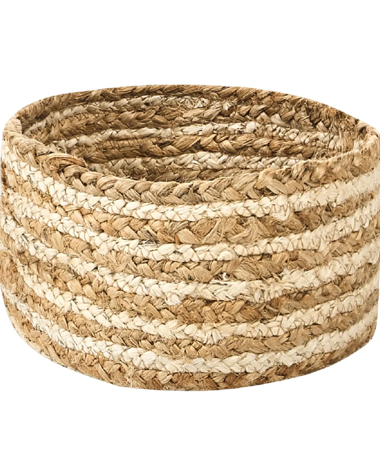 Set di 3 cestini KAHU Iuta Naturale