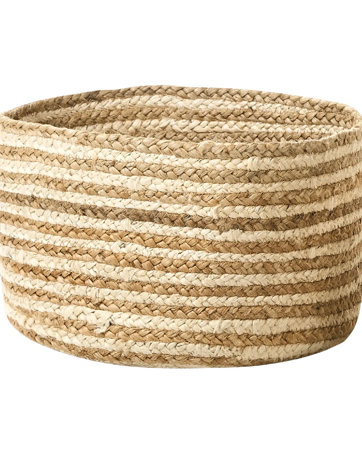 Set di 3 cestini KAHU Iuta Naturale