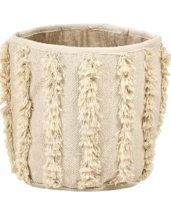 Set di 2 cestini KAKKI Cotone Beige