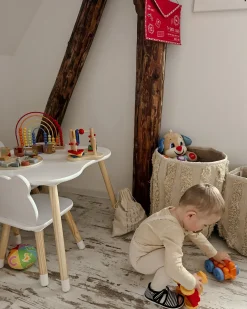 Set di 2 cestini KAKKI Cotone Beige