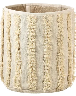 Set di 2 cestini KAKKI Cotone Beige