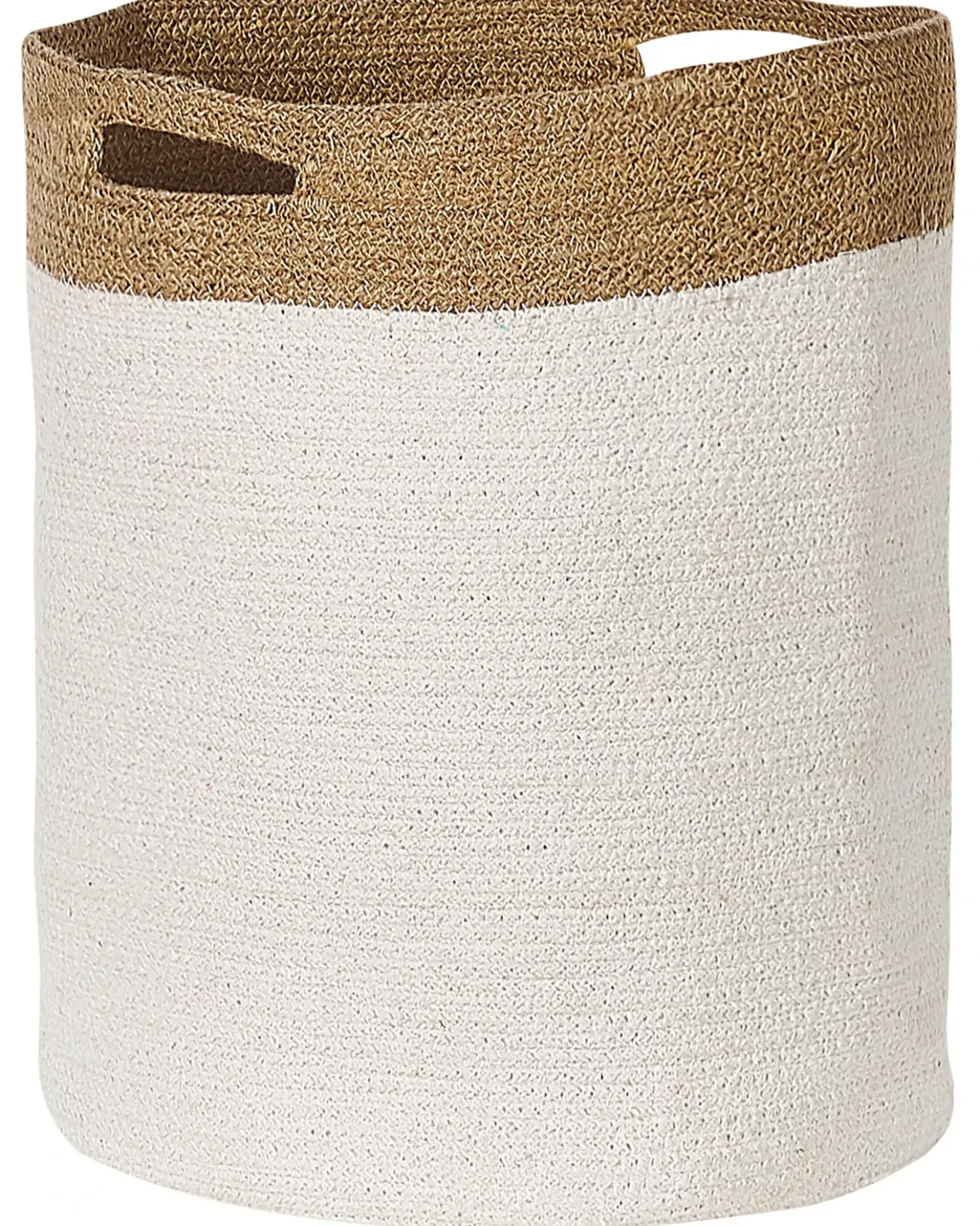 Set di 2 cestini KARDH Cotone Bianco